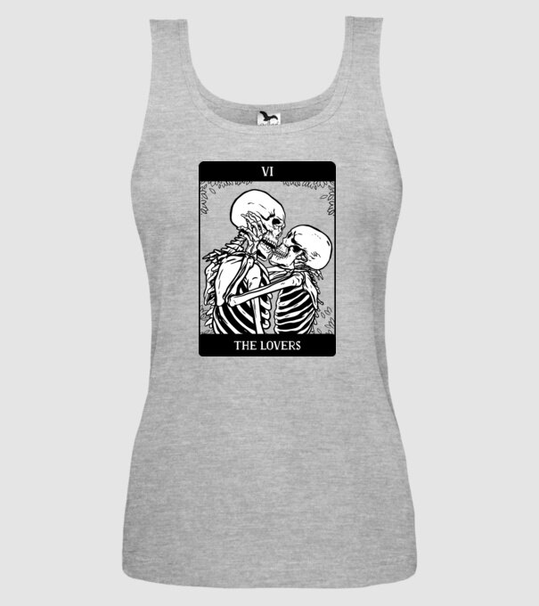 Schelete îndrăgostite model gri pe tricou