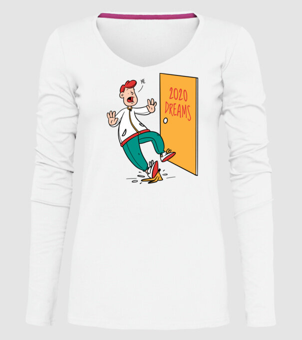 model alb pe tricou