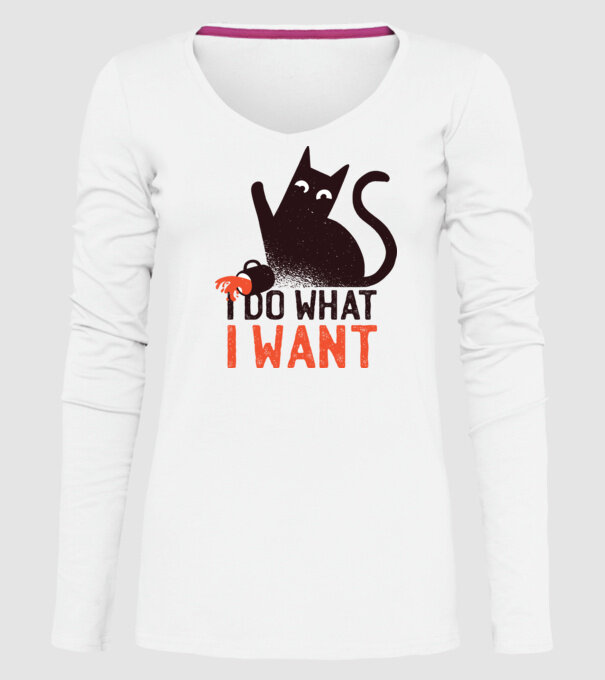 Fac ce vreau tricou cu pisică model alb pe tricou