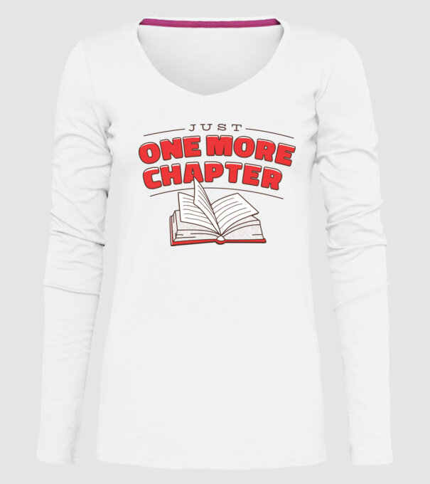 Doar încă un capitol model alb pe tricou
