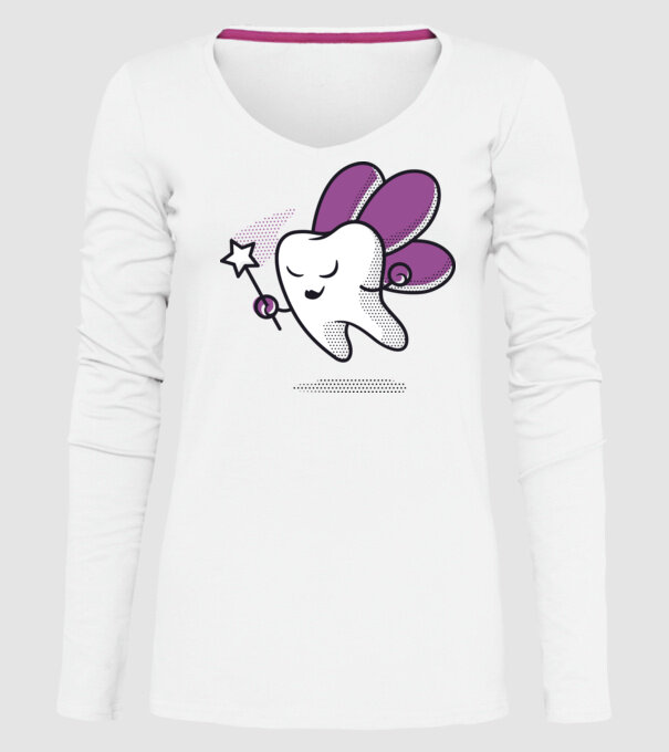 Zâna Măseluță model alb pe tricou