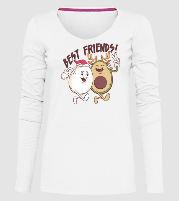 Cei mai buni prieteni vegan model alb pe tricou