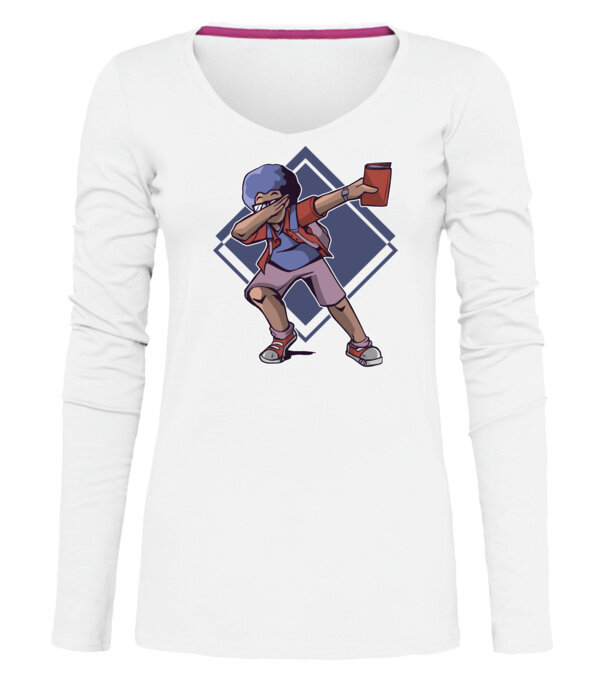  model  pe tricou
