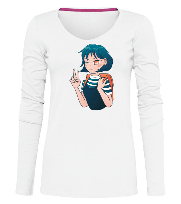  model  pe tricou