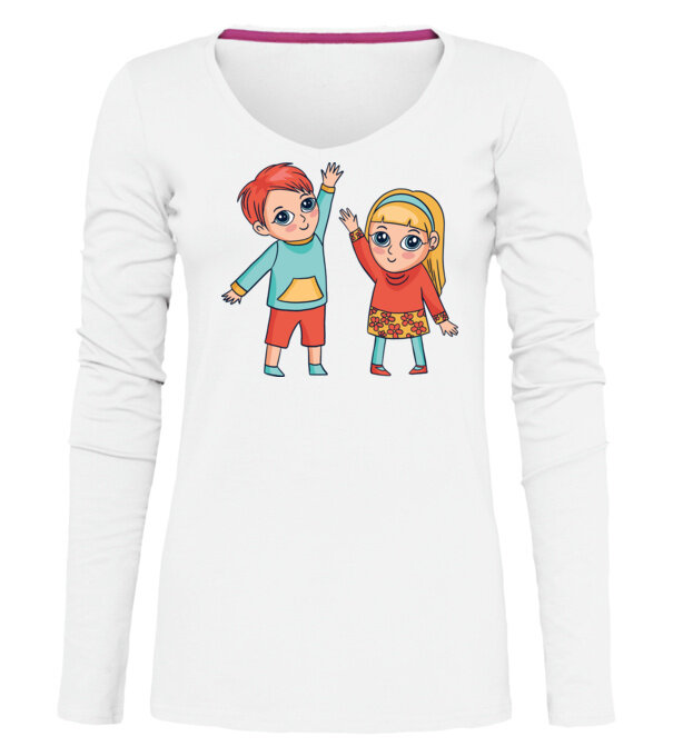  model  pe tricou