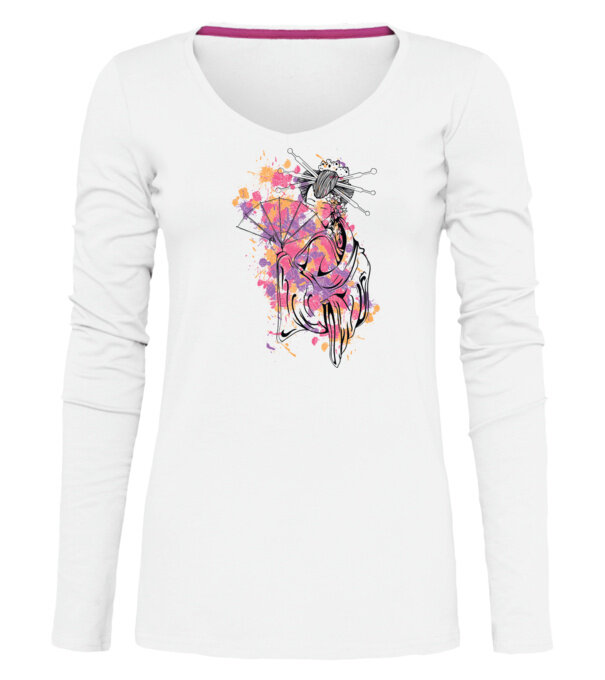  model  pe tricou