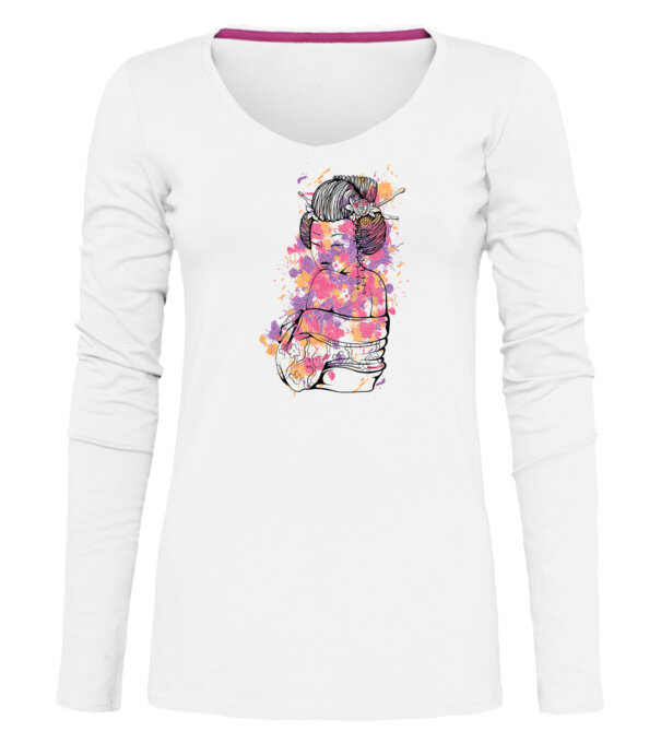  model  pe tricou