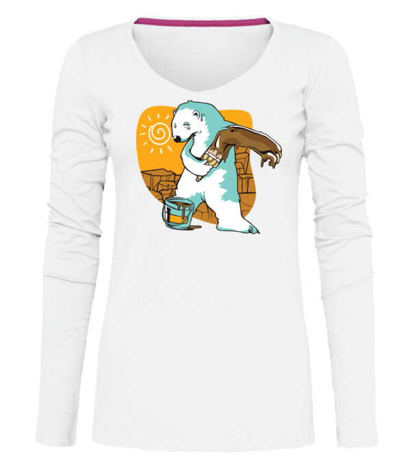  model  pe tricou