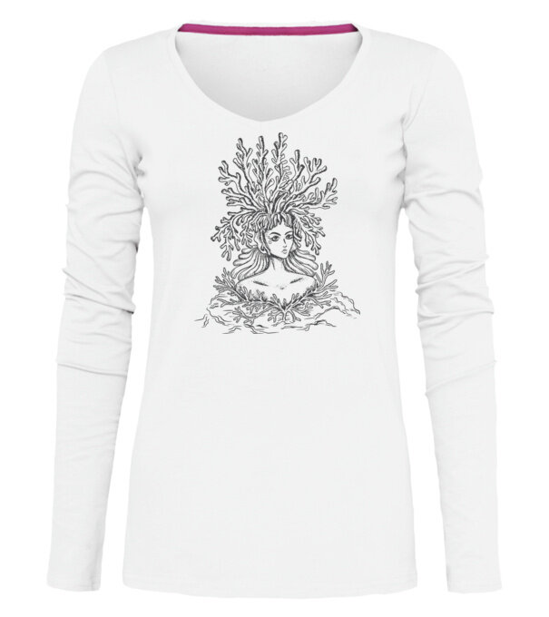 model  pe tricou