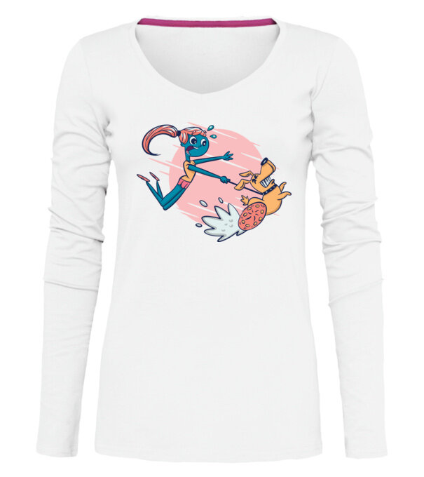 model  pe tricou