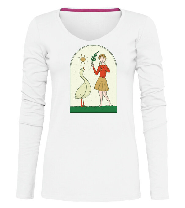  model  pe tricou