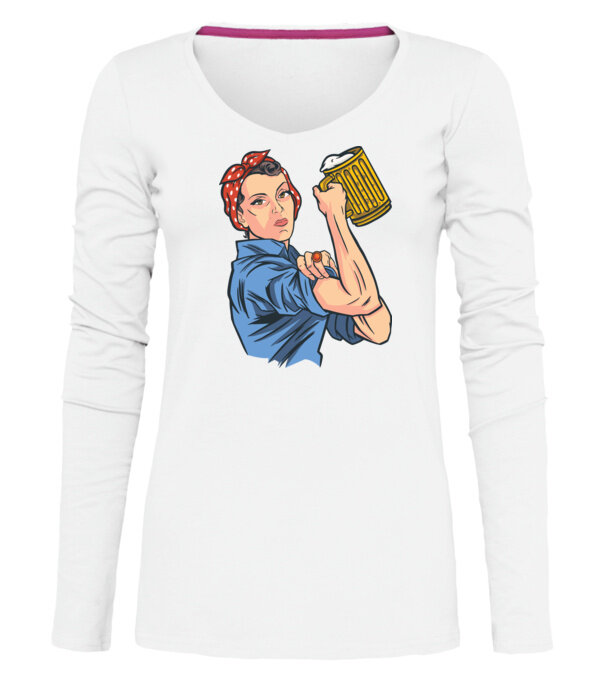  model  pe tricou