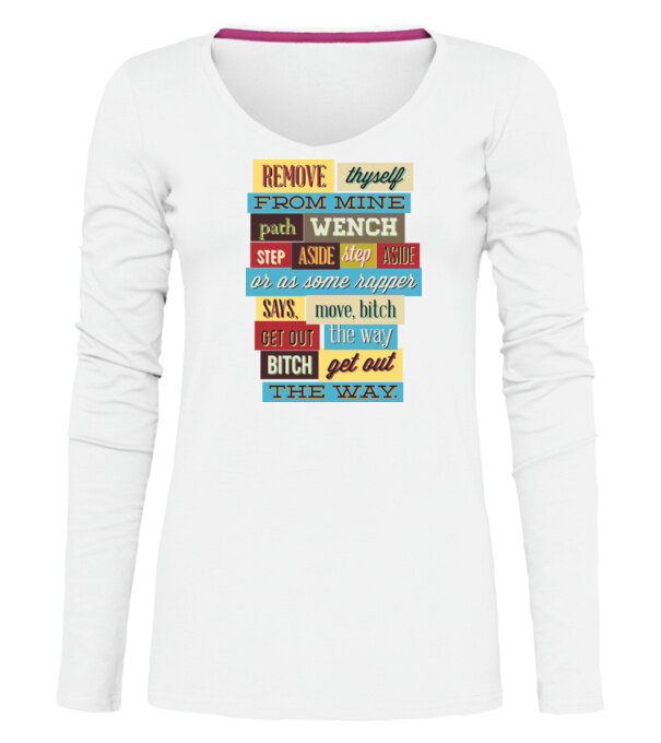  model  pe tricou