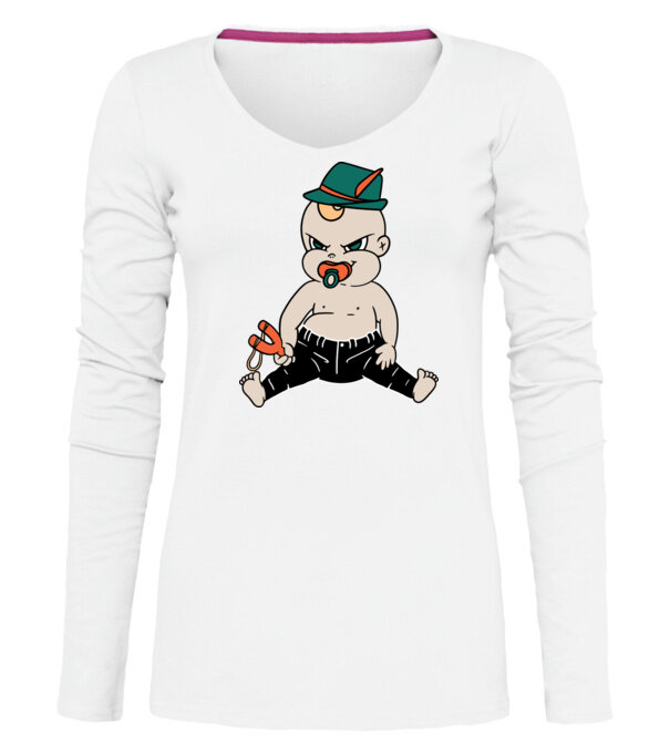  model  pe tricou