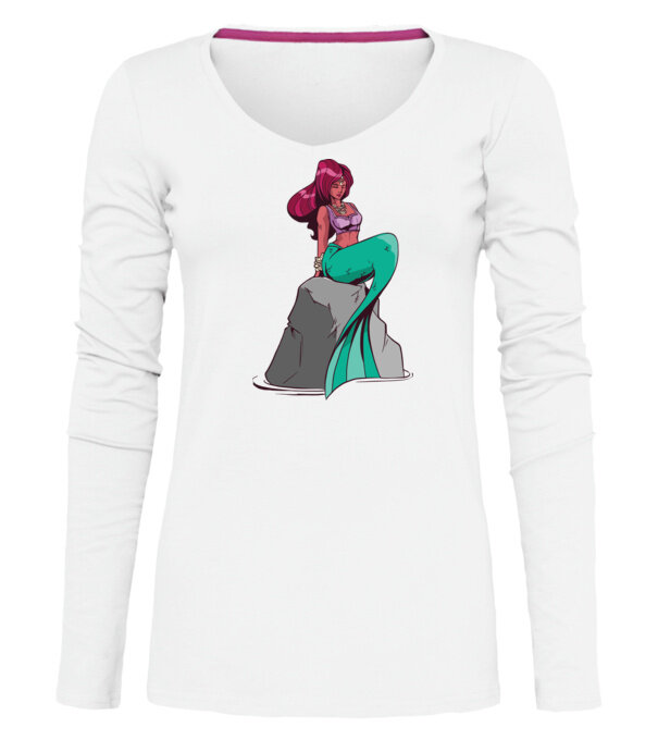  model  pe tricou