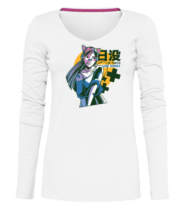  model  pe tricou