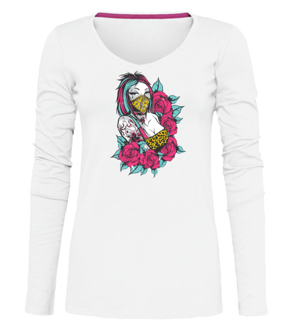  model  pe tricou