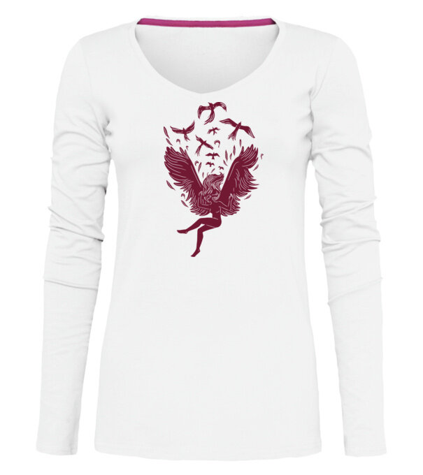  model  pe tricou