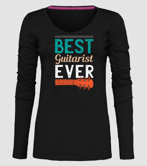 Best Guitarist Ever - Cel mai bun chitarist model negru pe tricou
