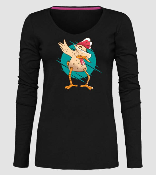 Pui DAB model negru pe tricou
