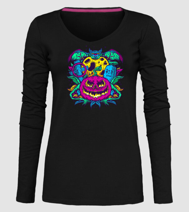 model negru pe tricou