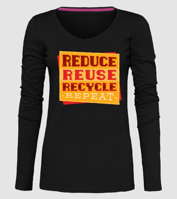 Protecția mediului model negru pe tricou