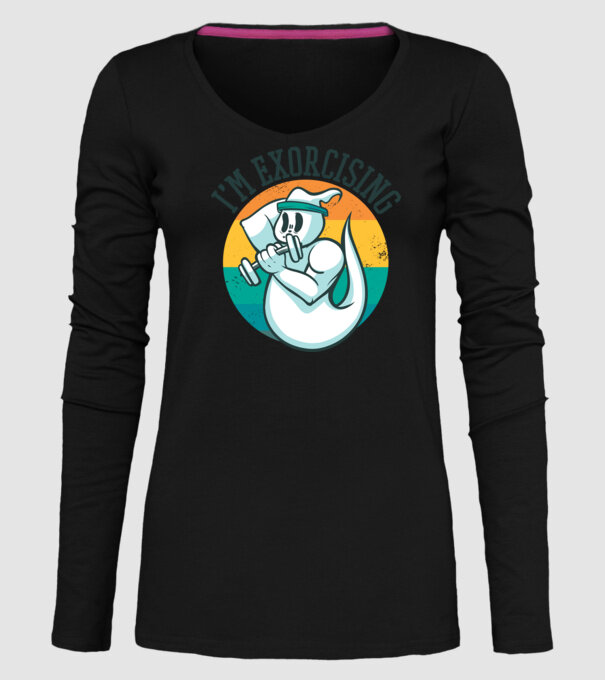 Antrenament Fantomă (Spirit?) model negru pe tricou