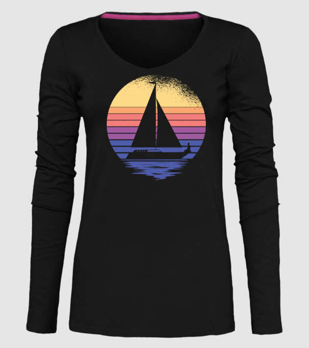 Navigație model negru pe tricou