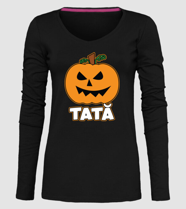 tată model negru pe tricou