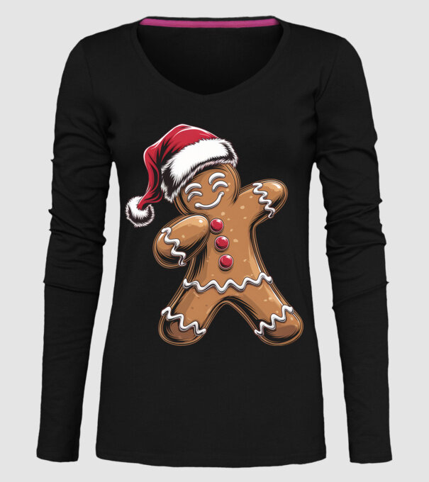 Turtă dulce dab model negru pe tricou