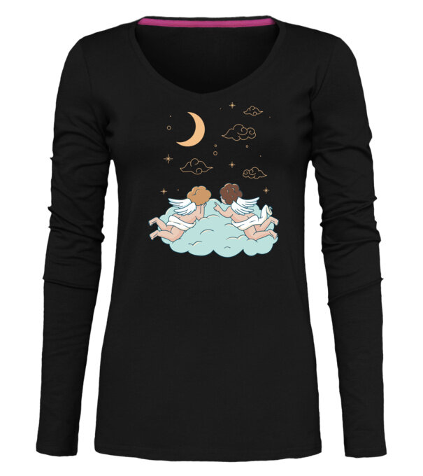  model  pe tricou