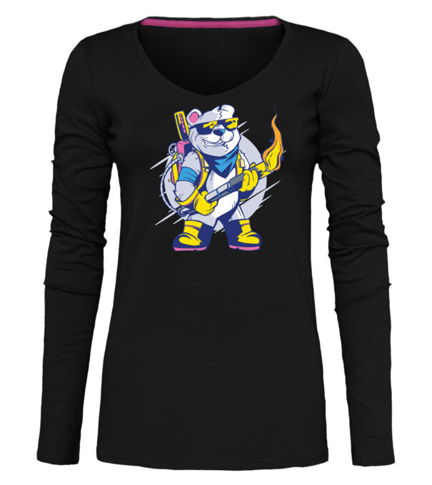  model  pe tricou