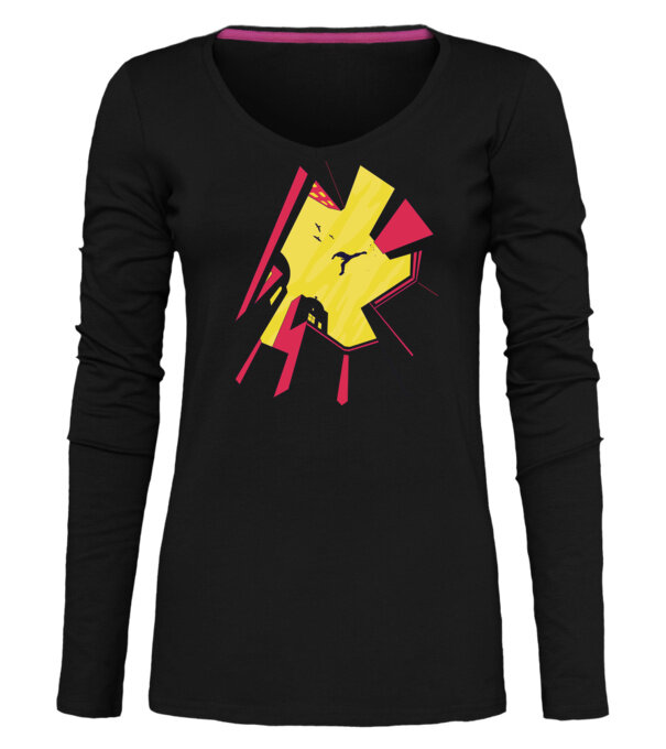  model  pe tricou