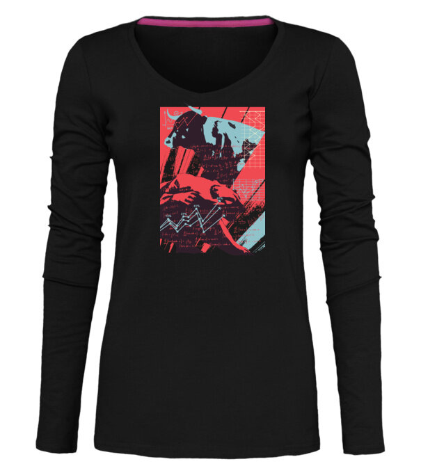  model  pe tricou