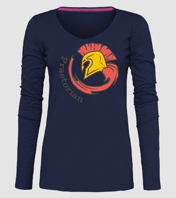 Praetorian model albastru închis pe tricou