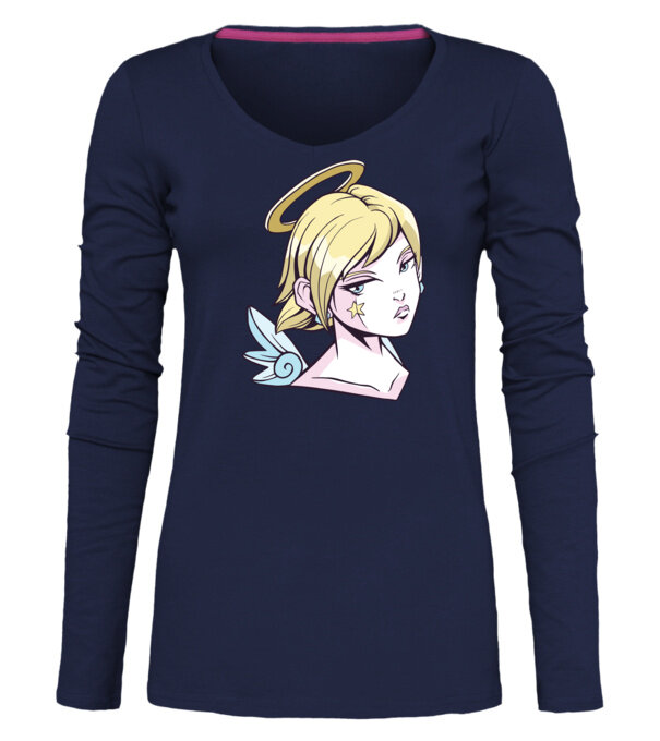  model  pe tricou