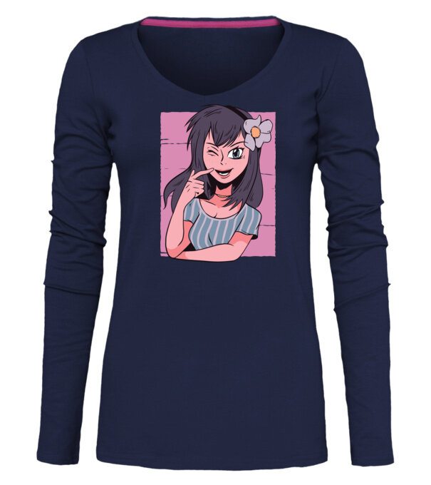  model  pe tricou