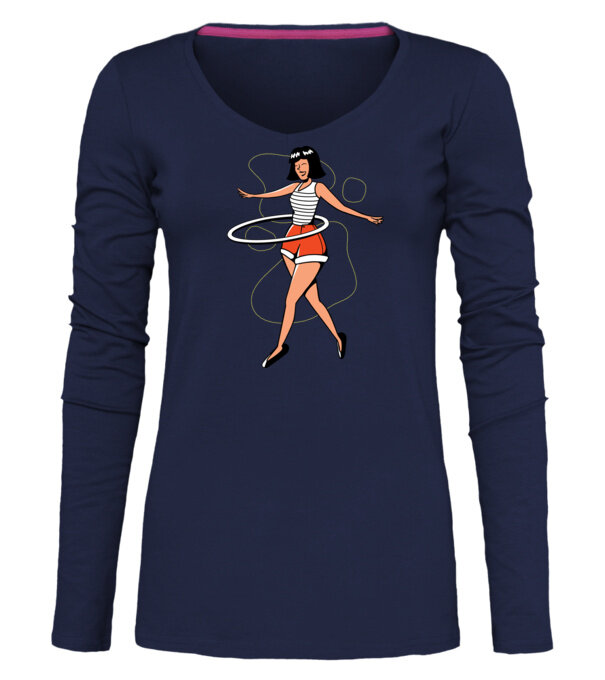  model  pe tricou