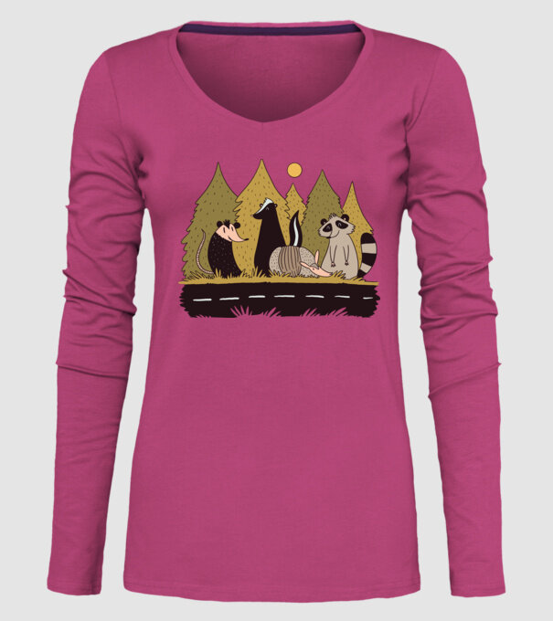 Animals Crossing model roz pe tricou