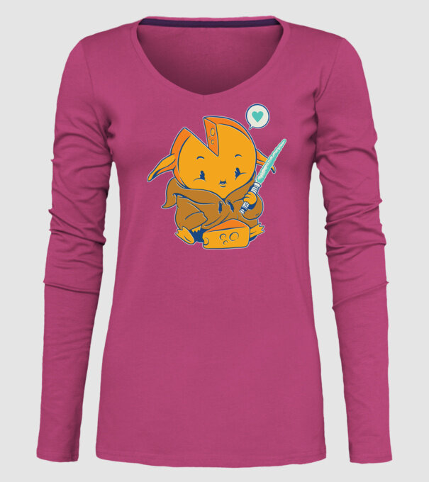 Baby Gouda model roz pe tricou