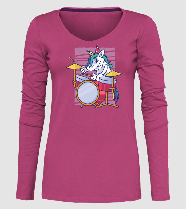Unicorn Baterist Zi de naștere model roz pe tricou