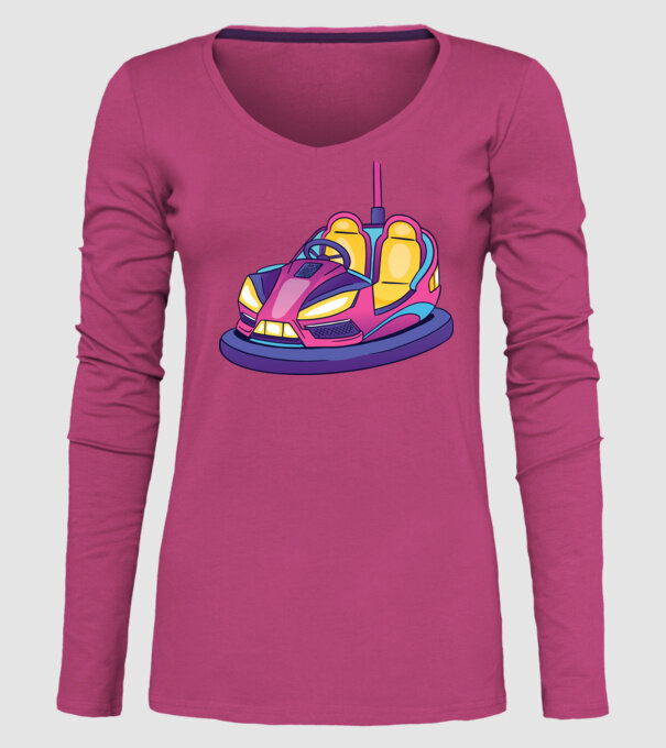 Dodgem model roz pe tricou