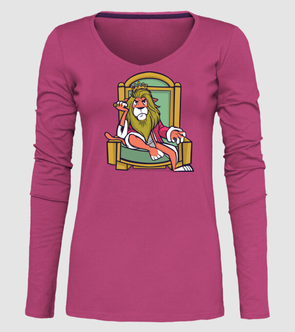 Lion King model roz pe tricou