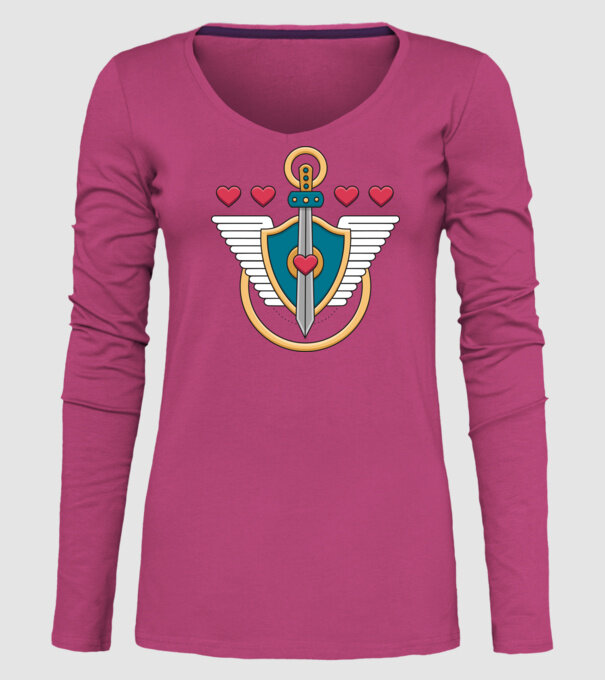 Scut - Gamer model roz pe tricou
