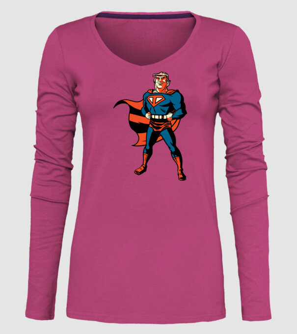 Super Trump Usa 2020 model roz pe tricou