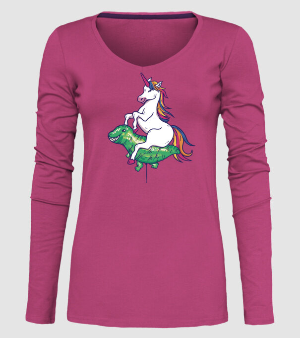 Balon cu Unicorn model roz pe tricou