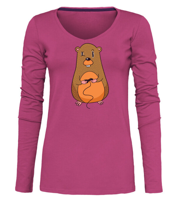  model  pe tricou