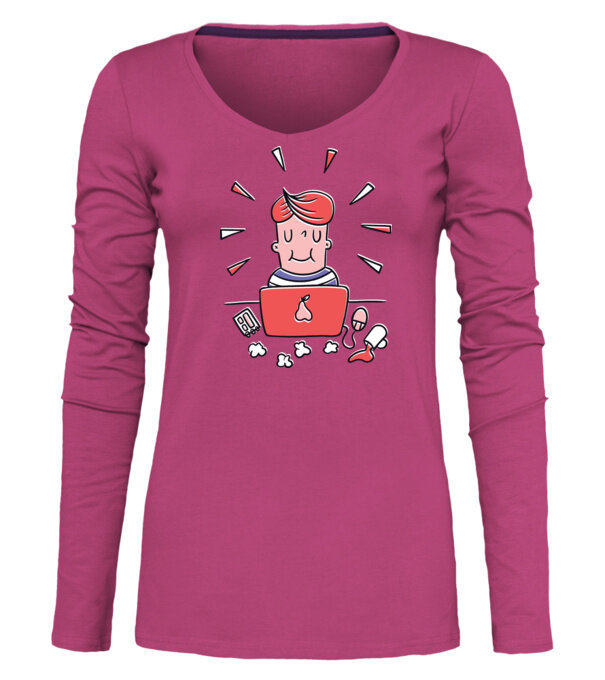  model  pe tricou