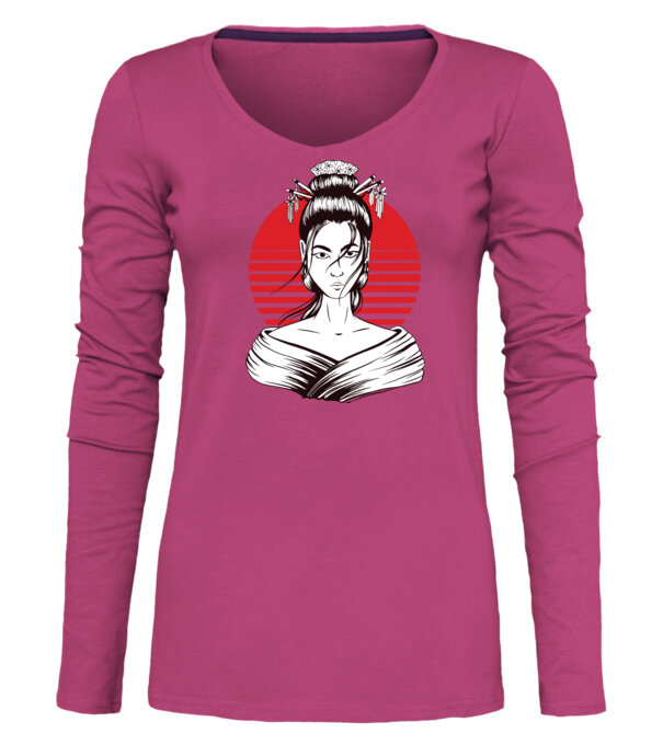  model  pe tricou