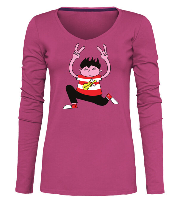  model  pe tricou